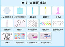 Load image into Gallery viewer, Tools Pegboard Water Beads Diy Toys For Children Bead Set Fuse Jigsaw Kids Educational Puzzle Girl Gift Boy Beadbond Toy