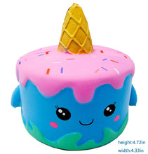 Load image into Gallery viewer, Cake Squishy super hero Spiderman Deer Squishies Toy Squeeze Squishi Toy Squishie Slow Rising Stress Relief toy Kids