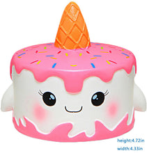 Load image into Gallery viewer, Cake Squishy super hero Spiderman Deer Squishies Toy Squeeze Squishi Toy Squishie Slow Rising Stress Relief toy Kids