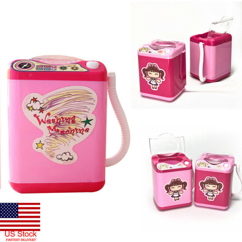2020 Newest Sponge Makeup Brushes Cleaner Toy Wash Housekeeping Toys Hot Mini Electric Washing Machine Cosmetic